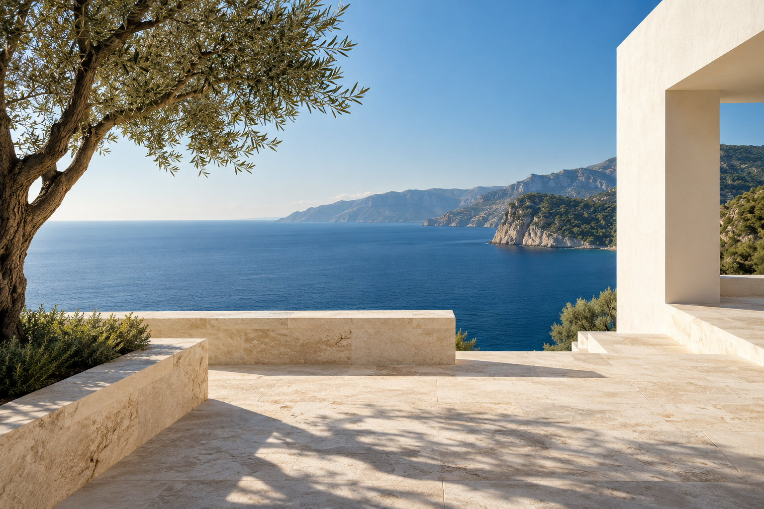 Modern architectural lines